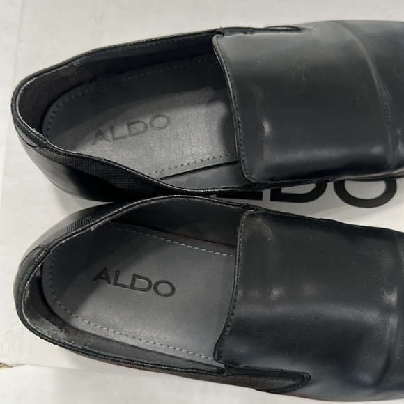 Men’s Black Aldo Loafers Size 12 - Picture 8 of 9